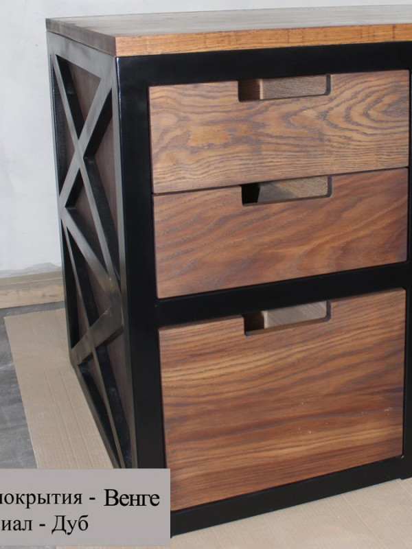 Стол письменный в стиле лофт GES-68 купить Стол письменный в стиле лофт GES-68