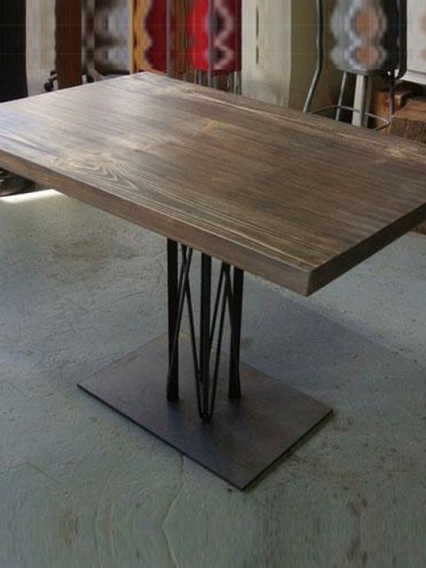 Стол обеденный в стиле лофт GES-325